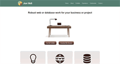 Desktop Screenshot of jonveit.com